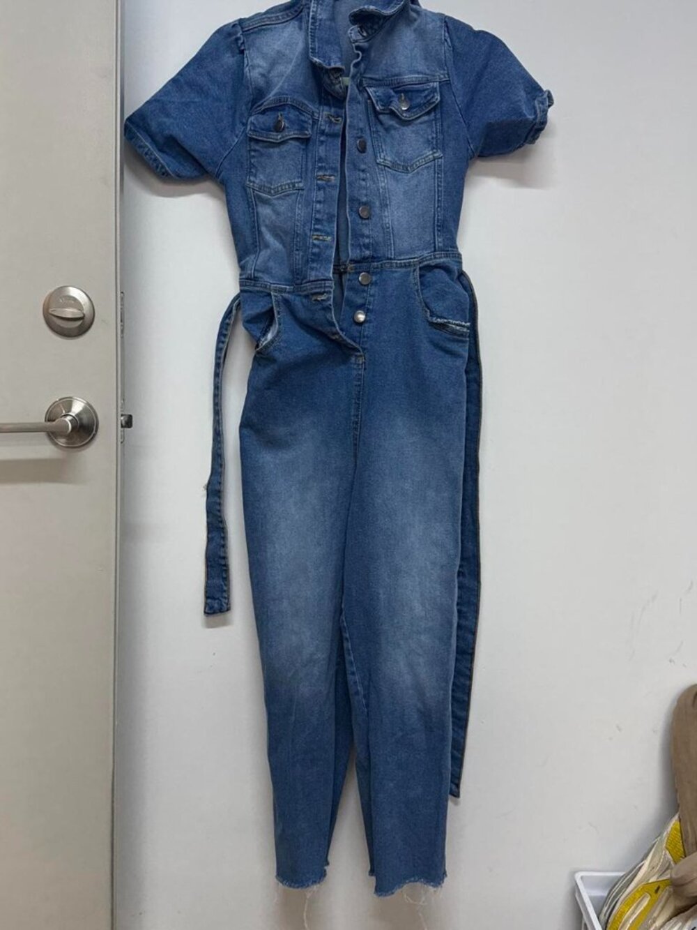 Avec Les Filles Women's Blue Jumpsuit